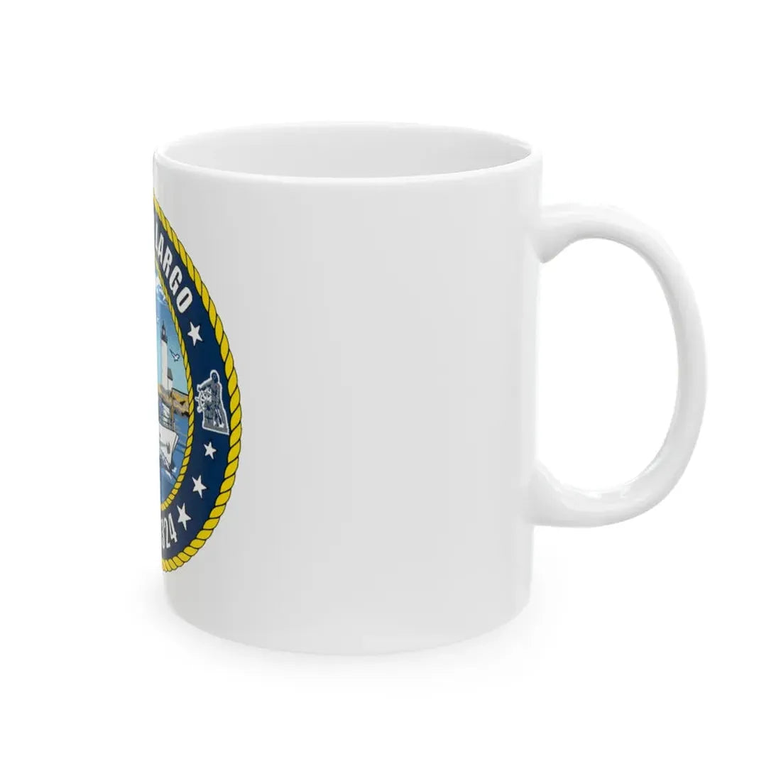 USCGC Key Largo WPB 1324 (U.S. Coast Guard) White Coffee Mug - Go Mug Yourself