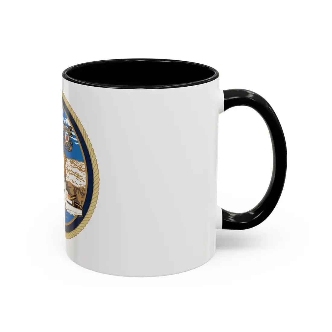 USCGC Liberty Boat (U.S. Coast Guard) Accent Coffee Mug - Go Mug Yourself