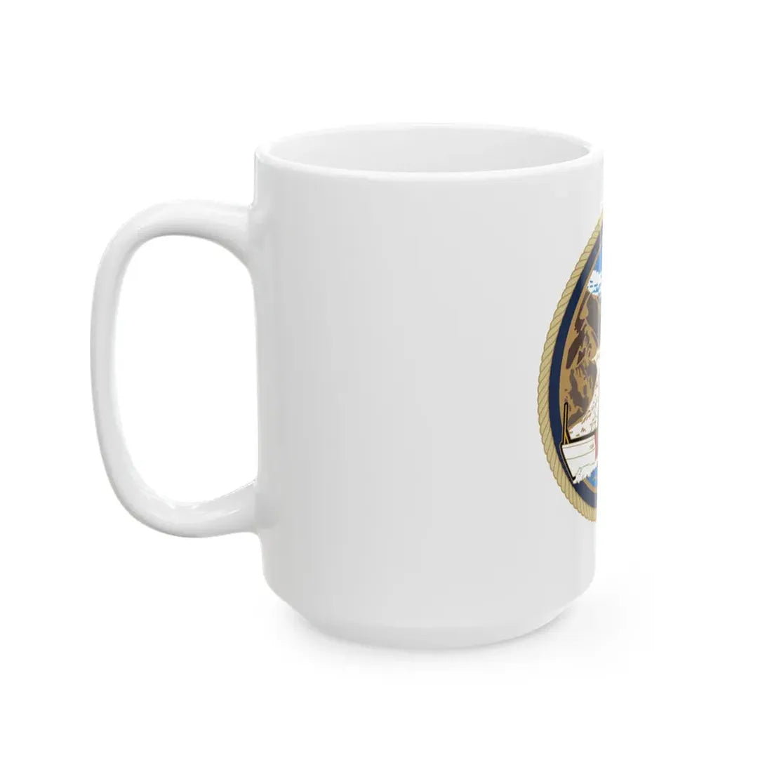USCGC Liberty Boat (U.S. Coast Guard) White Coffee Mug - Go Mug Yourself