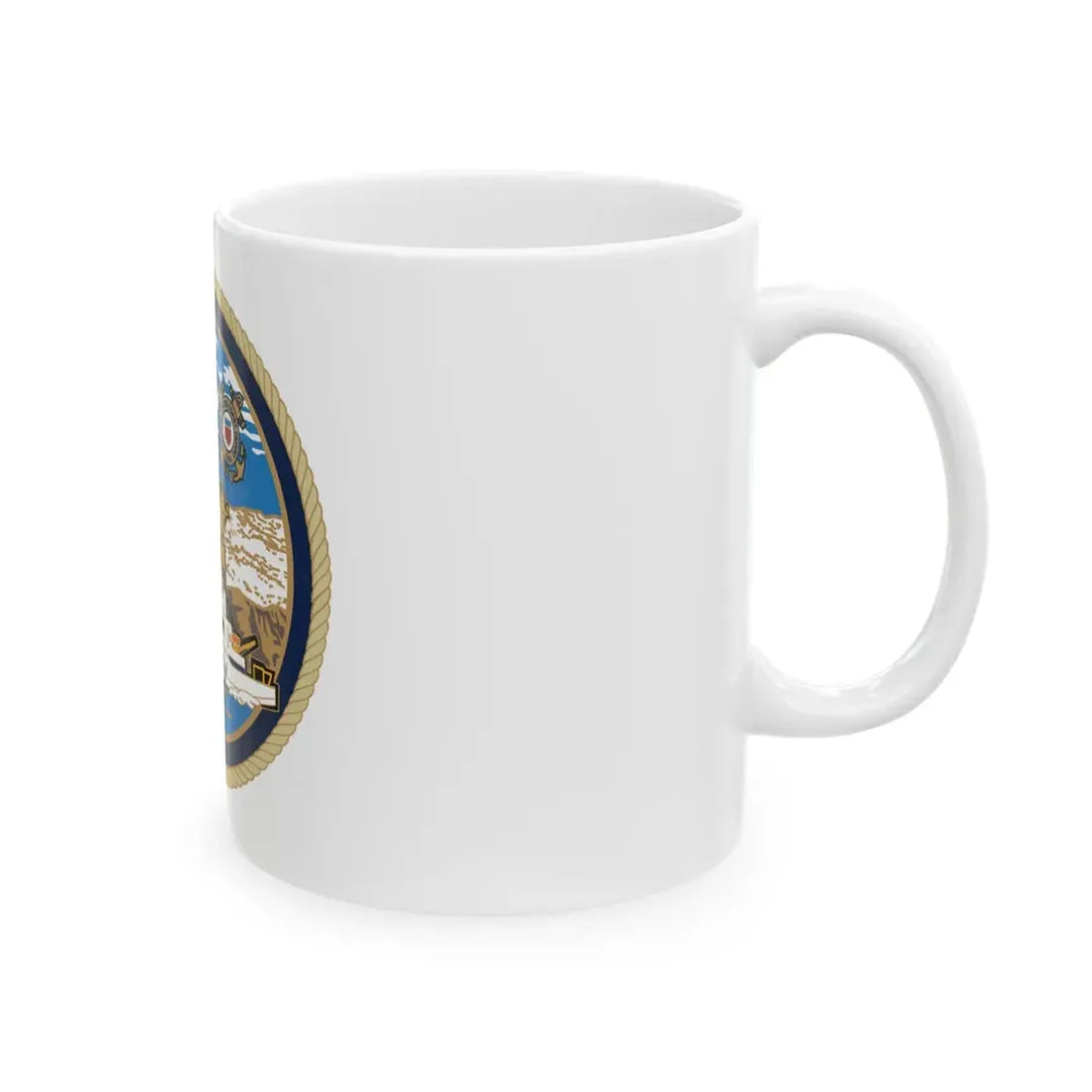 USCGC Liberty Boat (U.S. Coast Guard) White Coffee Mug - Go Mug Yourself
