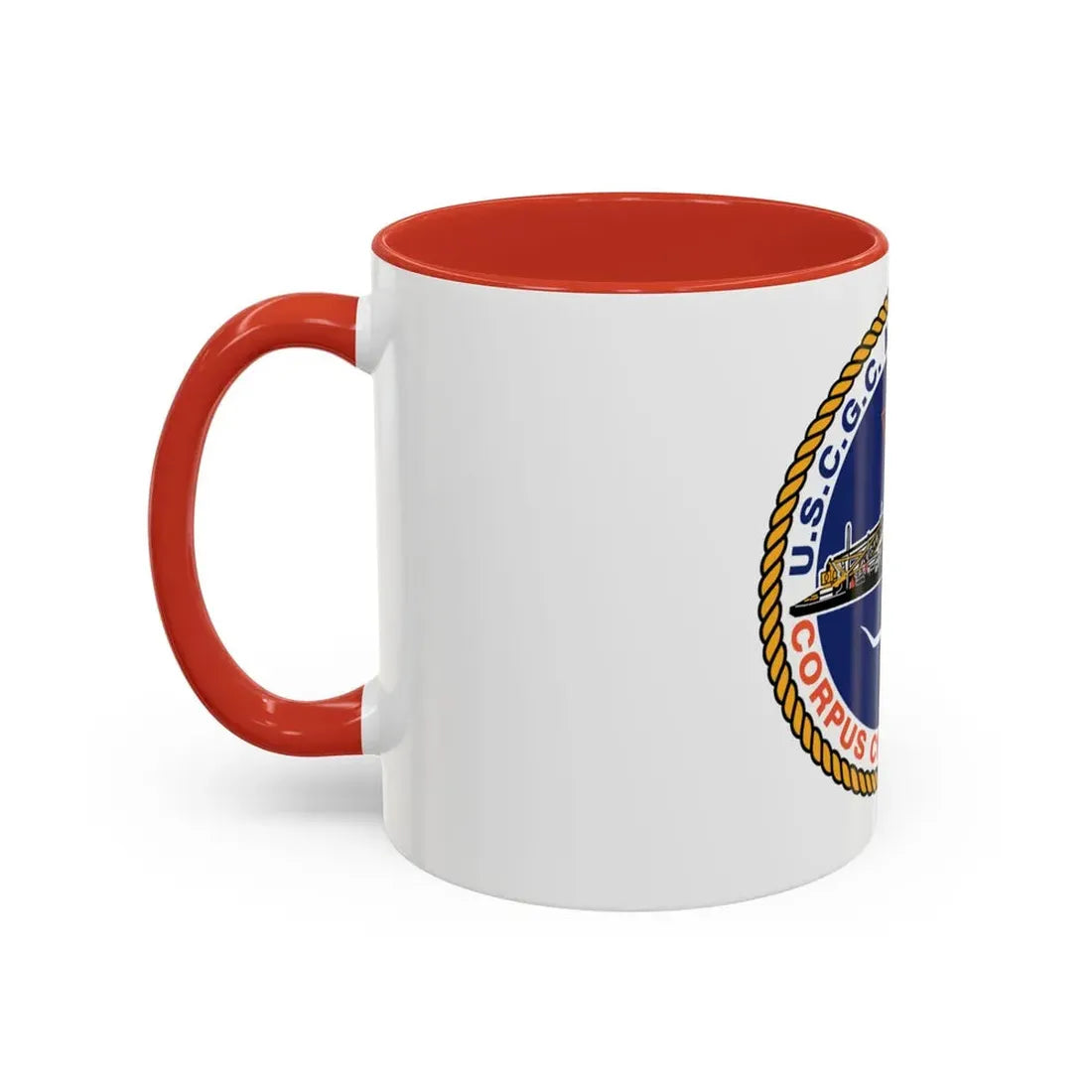 USCGC Mallet 75304 (U.S. Coast Guard) Accent Coffee Mug - Go Mug Yourself