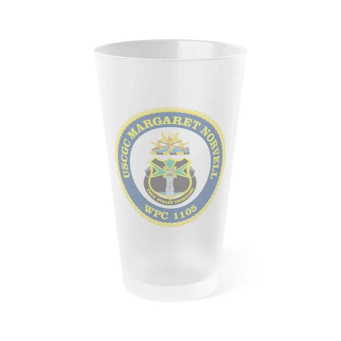 USCGC Margaret Norvell WPC 1105 (U.S. Coast Guard) Frosted Pint Glass 16oz Default Title - Go Mug Yourself