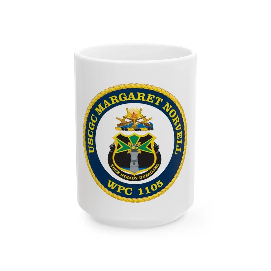 USCGC Margaret Norvell WPC 1105 (U.S. Coast Guard) White Coffee Mug 15oz - Go Mug Yourself