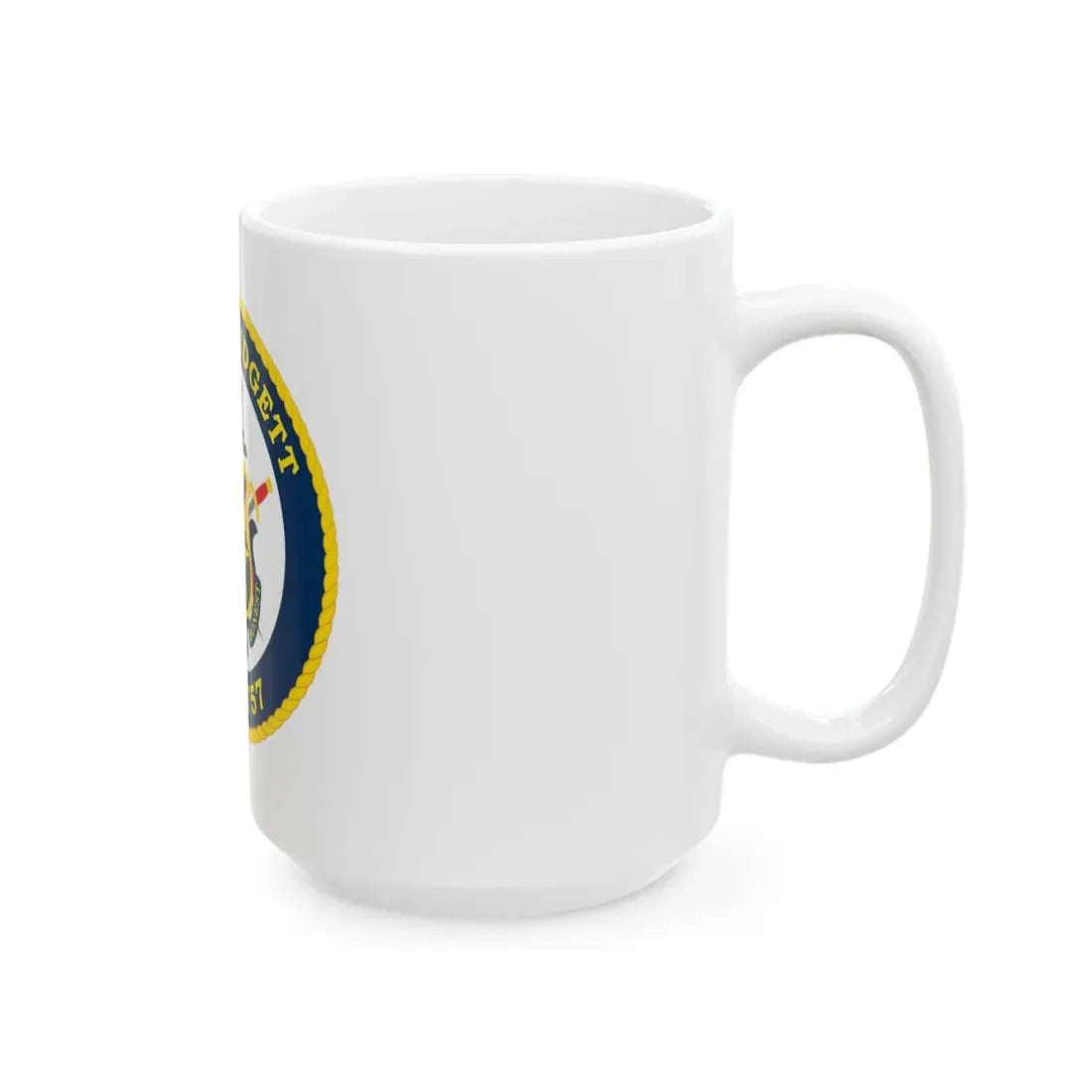 USCGC MIDGETT WMSL 757 (U.S. Coast Guard) White Coffee Mug - Go Mug Yourself