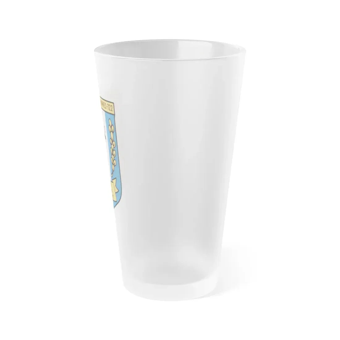 USCGC Morgentthau Whec 722 (U.S. Coast Guard) Frosted Pint Glass 16oz - Go Mug Yourself