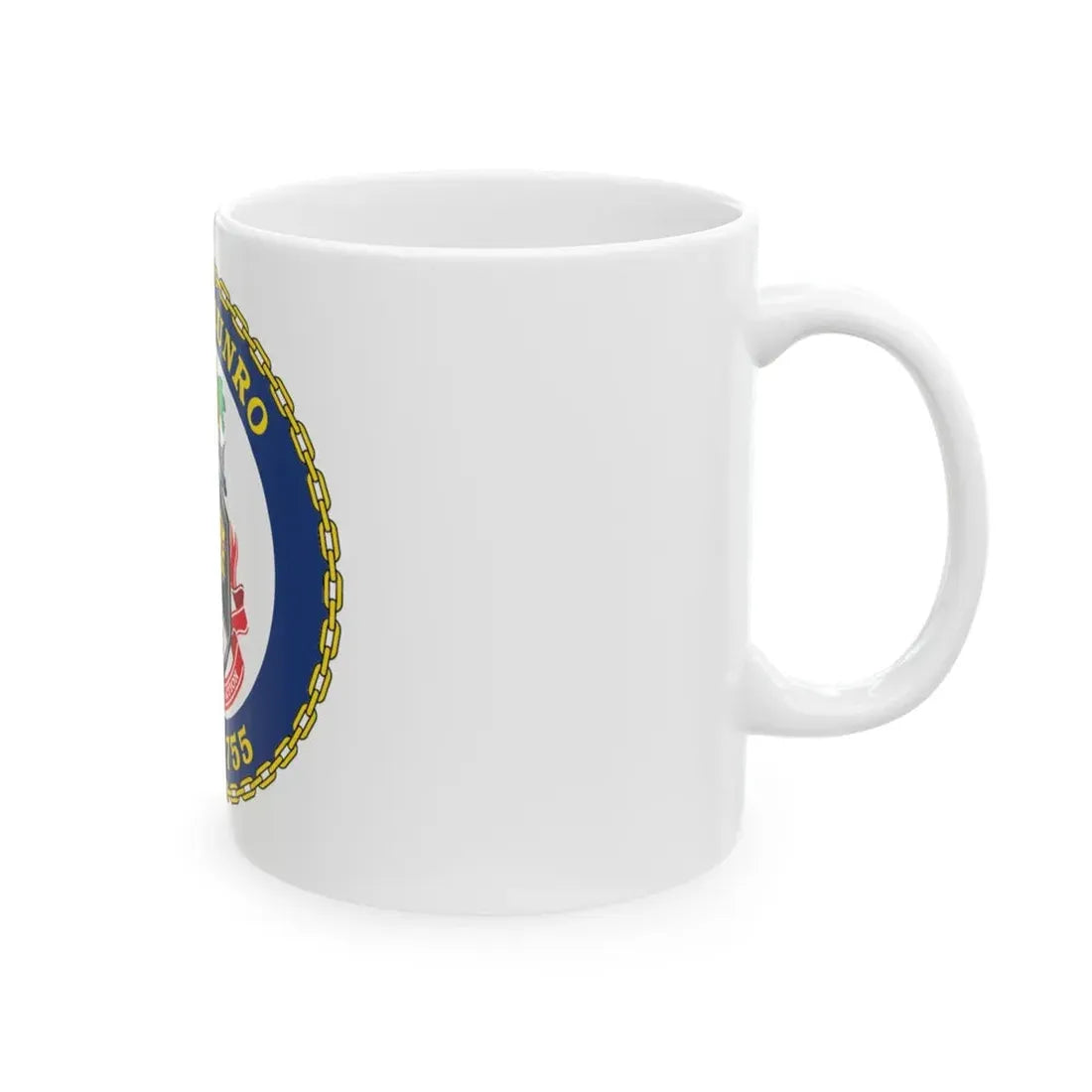 USCGC Munro WMSL 755 (U.S. Coast Guard) White Coffee Mug - Go Mug Yourself