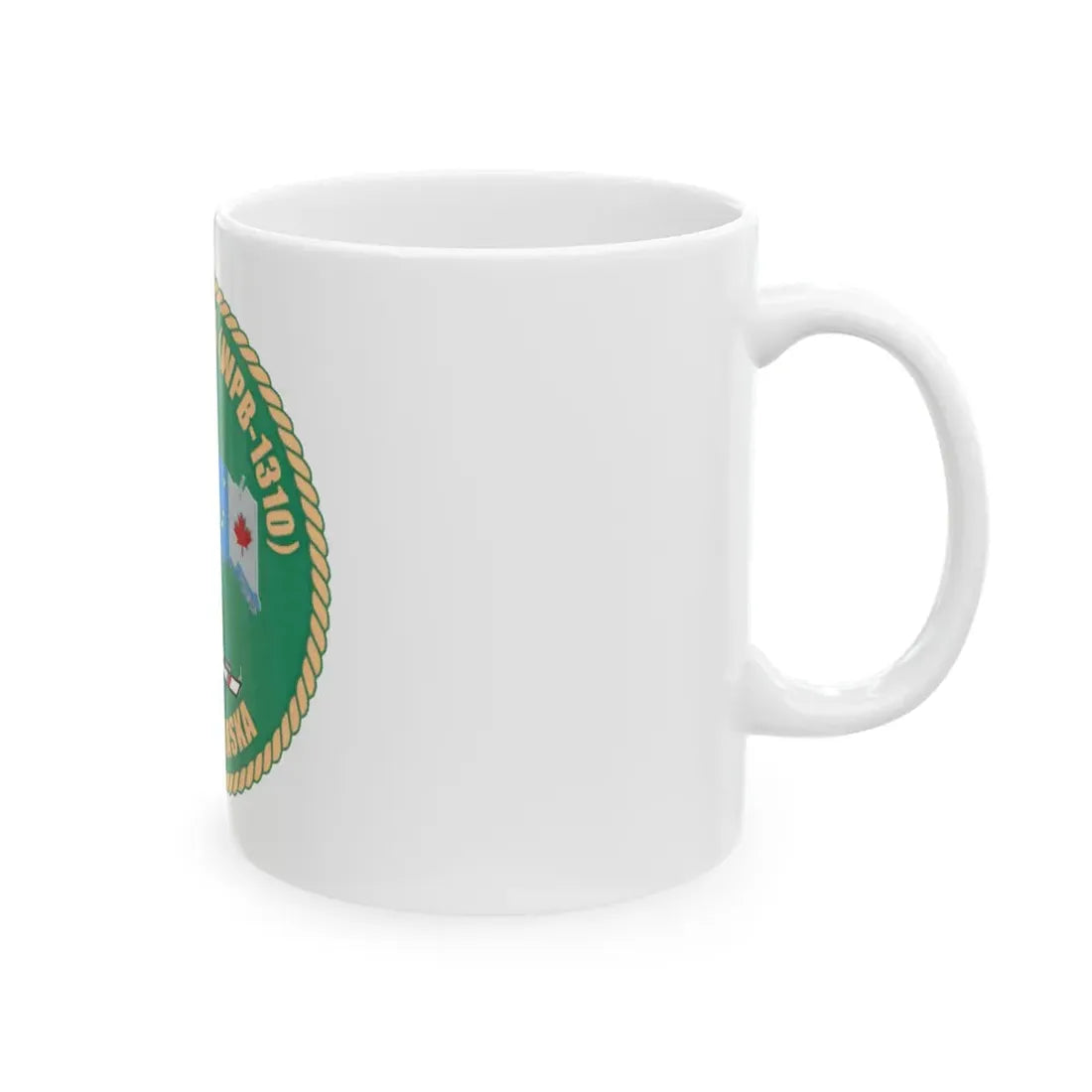 USCGC Mustang WPB 1310 v2 (U.S. Coast Guard) White Coffee Mug - Go Mug Yourself