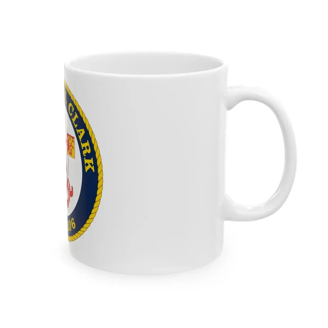 USCGC Paul Clark WPC 1106 (U.S. Coast Guard) White Coffee Mug - Go Mug Yourself