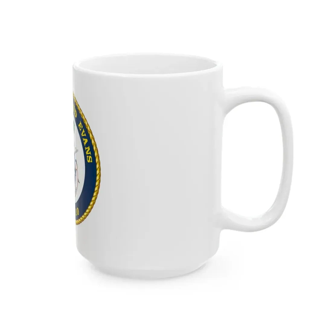 USCGC Raymond Evans WPC 1110 (U.S. Coast Guard) White Coffee Mug - Go Mug Yourself