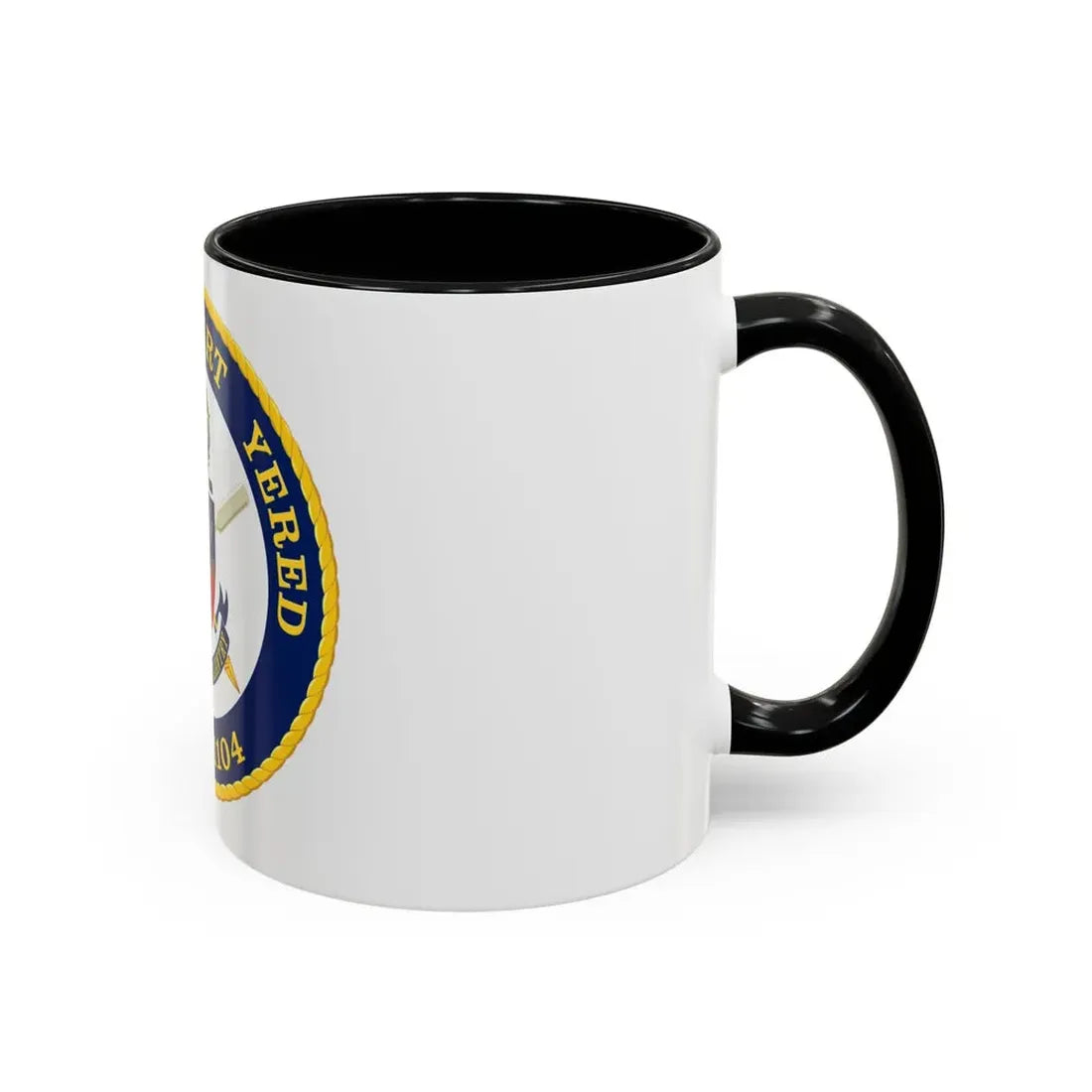USCGC Robert Yered WPC 1104 1 (U.S. Coast Guard) Accent Coffee Mug - Go Mug Yourself