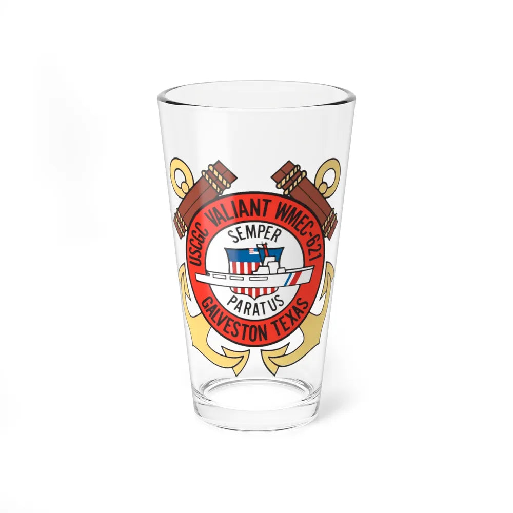 USCGC Valiant WMEC 621 (U.S. Coast Guard) Pint Glass 16oz 16oz - Go Mug Yourself