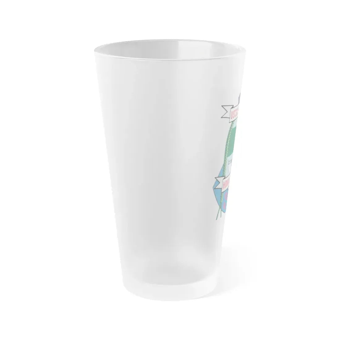 USCGC Washington WPB 1331 Honolulu Hawaii (U.S. Coast Guard) Frosted Pint Glass 16oz - Go Mug Yourself