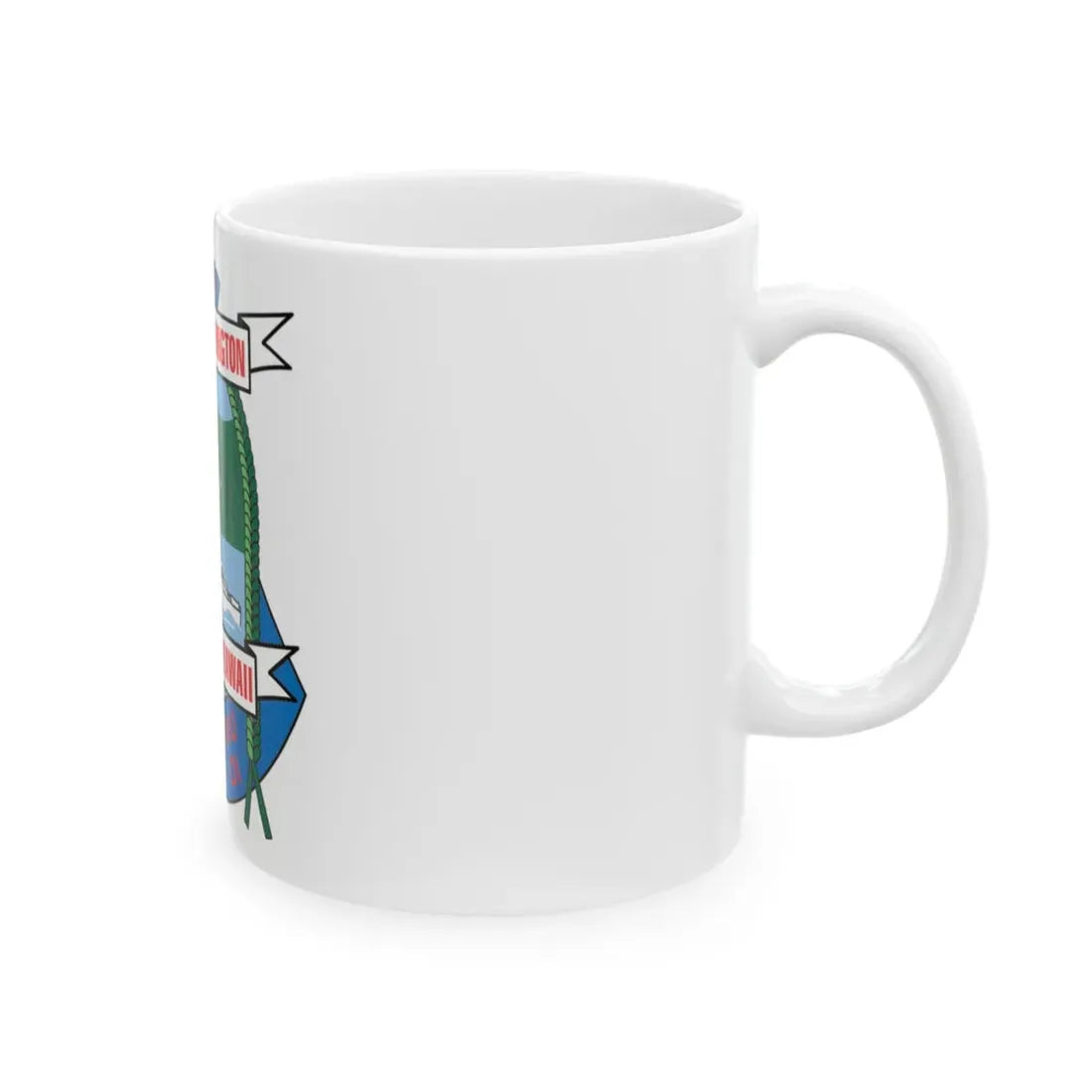 USCGC Washington WPB 1331 Honolulu Hawaii (U.S. Coast Guard) White Coffee Mug - Go Mug Yourself