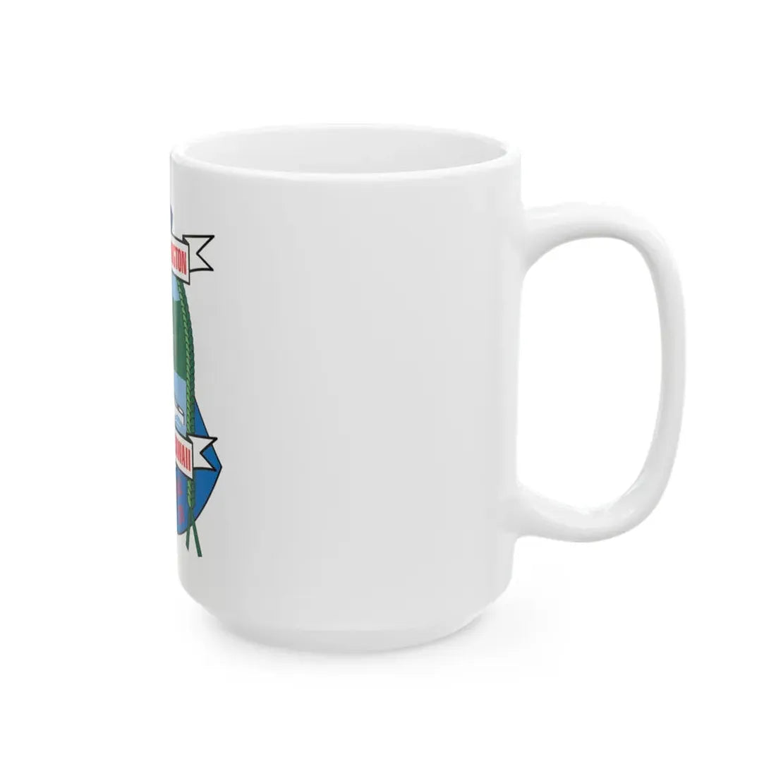 USCGC Washington WPB 1331 Honolulu Hawaii (U.S. Coast Guard) White Coffee Mug - Go Mug Yourself
