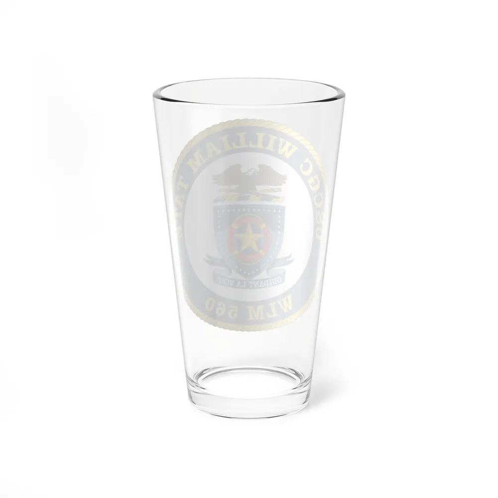 USCGC William Tate WLM 560 (U.S. Coast Guard) Pint Glass 16oz - Go Mug Yourself