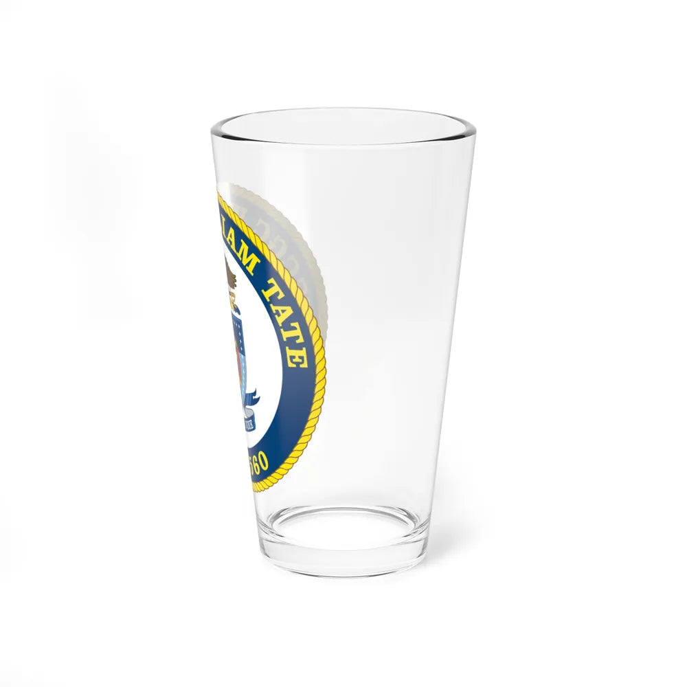 USCGC William Tate WLM 560 (U.S. Coast Guard) Pint Glass 16oz - Go Mug Yourself