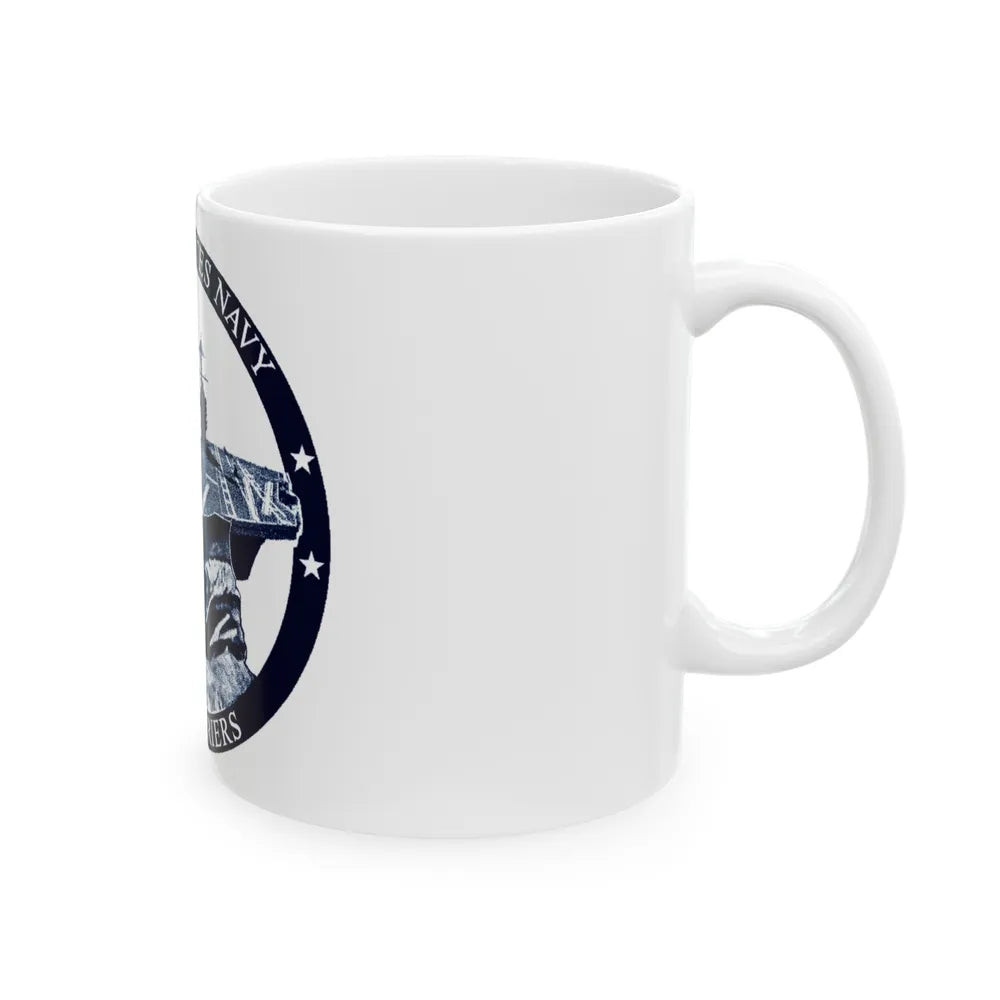 USN PEO Carriers (U.S. Navy) White Coffee Mug-Go Mug Yourself