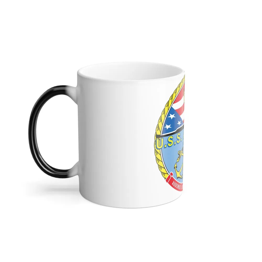 USS Alabama (U.S. Navy) Color Changing Mug 11oz-Go Mug Yourself