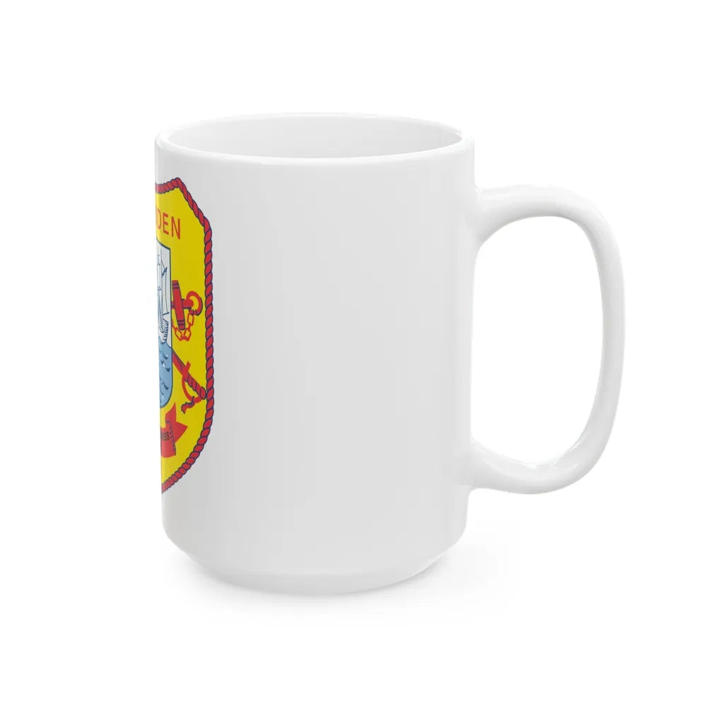 USS CAMDEN AOE 2 (U.S. Navy) White Coffee Mug-Go Mug Yourself