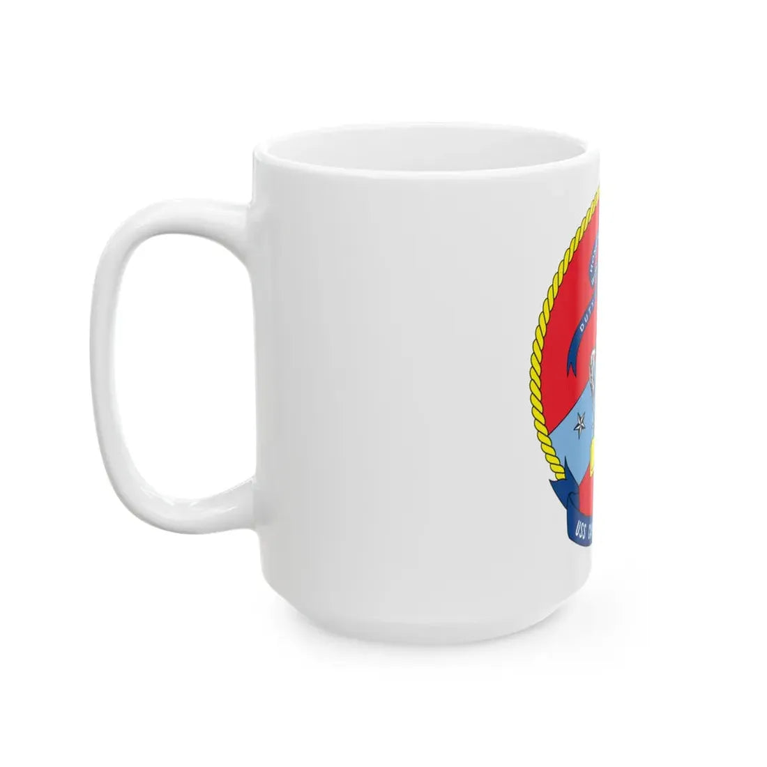 USS Capodanno FF 1093 (U.S. Navy) White Coffee Mug - Go Mug Yourself