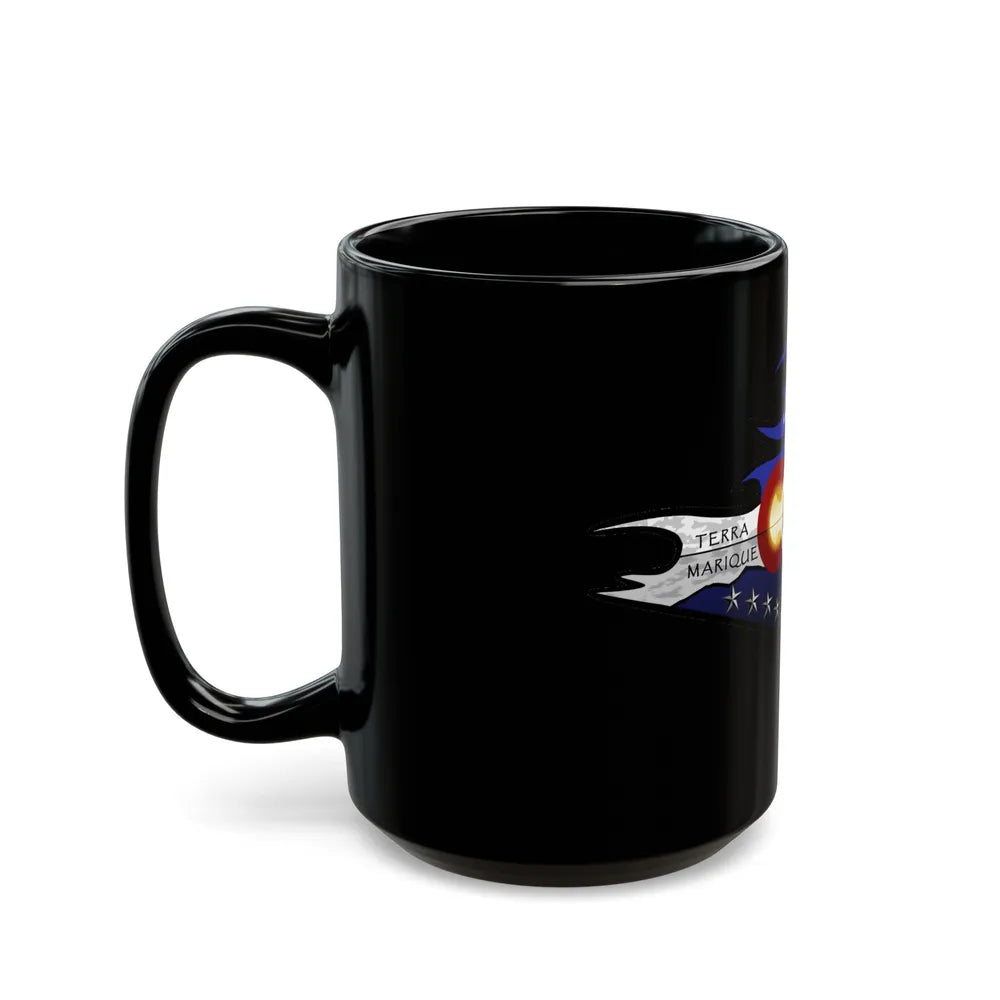 USS Colorado v2 (U.S. Navy) Black Coffee Mug-Go Mug Yourself