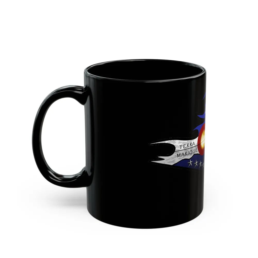 USS Colorado v2 (U.S. Navy) Black Coffee Mug-Go Mug Yourself
