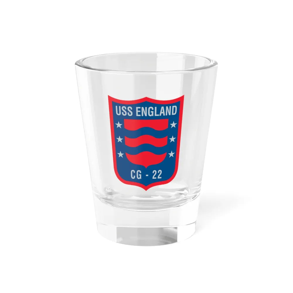 USS England CG 22 (U.S. Navy) Shot Glass 1.5oz 1.5oz - Go Mug Yourself