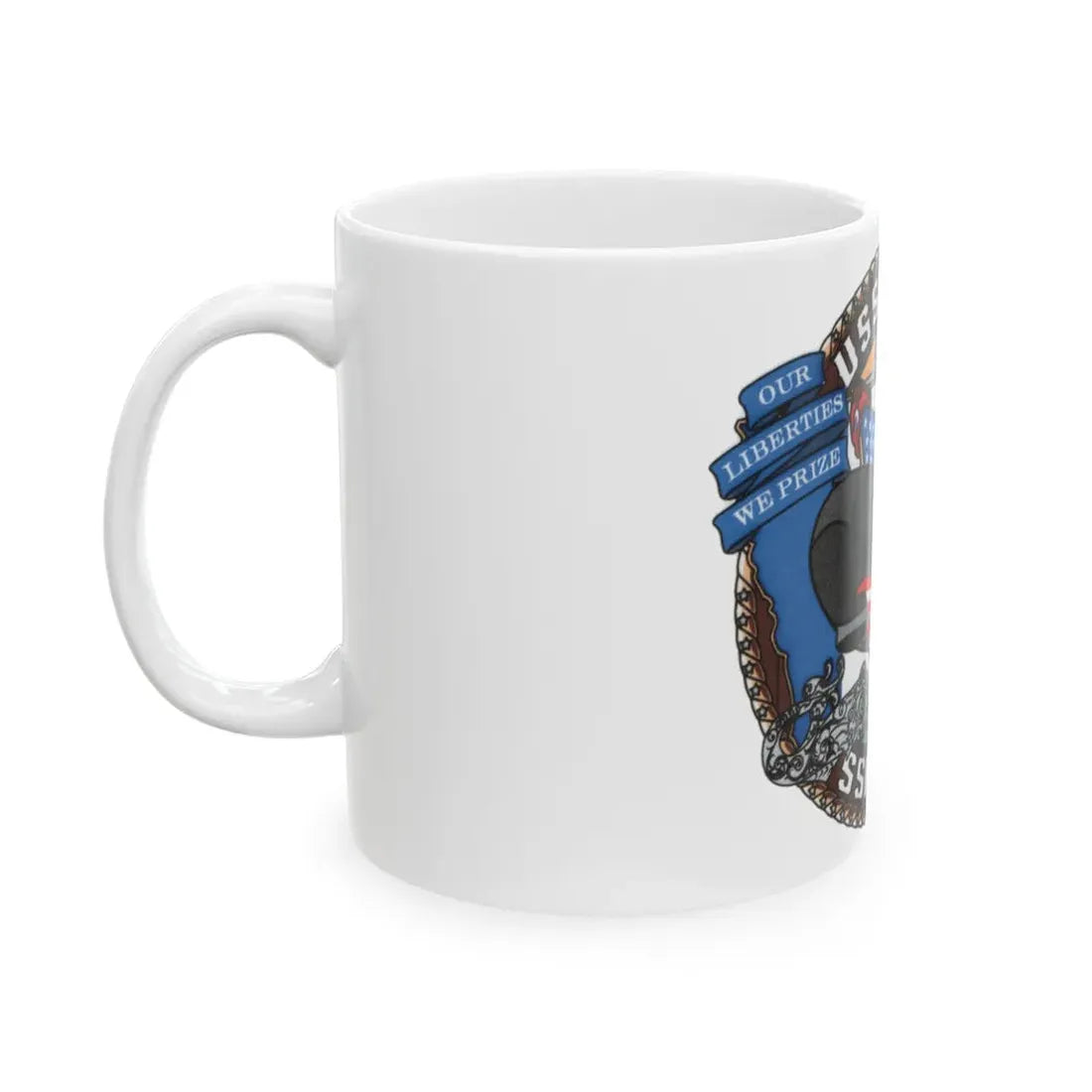 USS IOWA SSN 797 (U.S. Navy) White Coffee Mug - Go Mug Yourself
