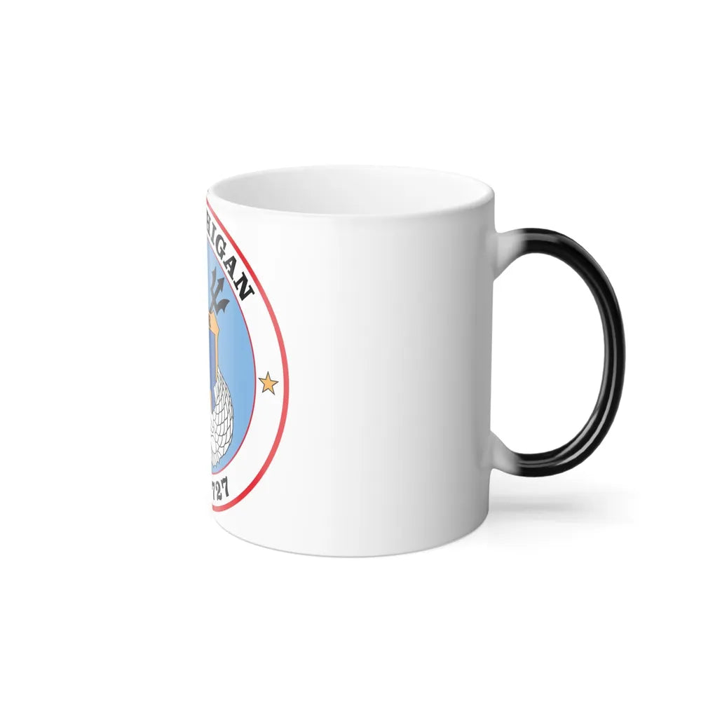 USS Michigan SSBN 727 (U.S. Navy) Color Changing Mug 11oz-Go Mug Yourself