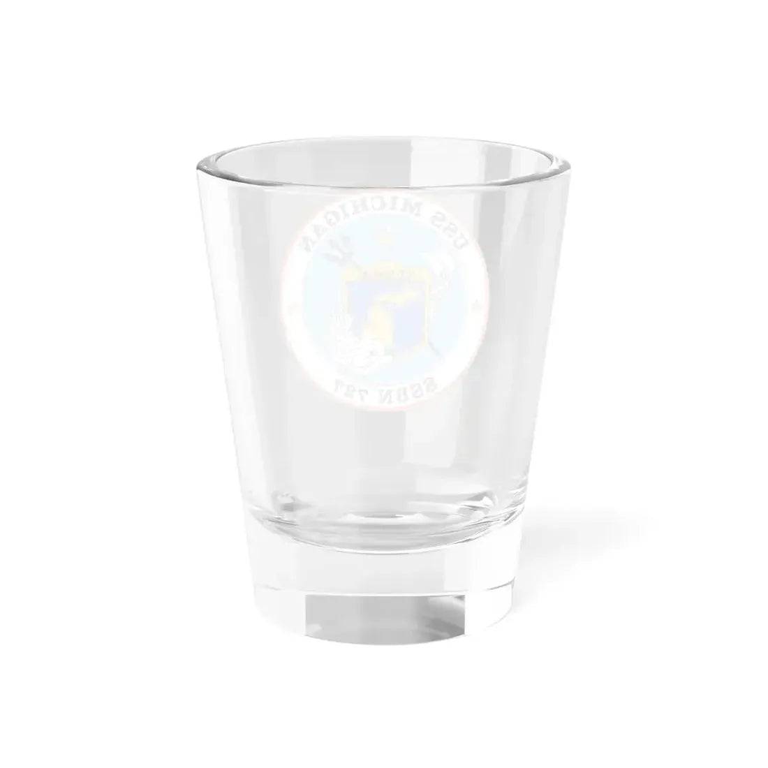 USS Michigan SSBN 727 (U.S. Navy) Shot Glass 1.5oz - Go Mug Yourself