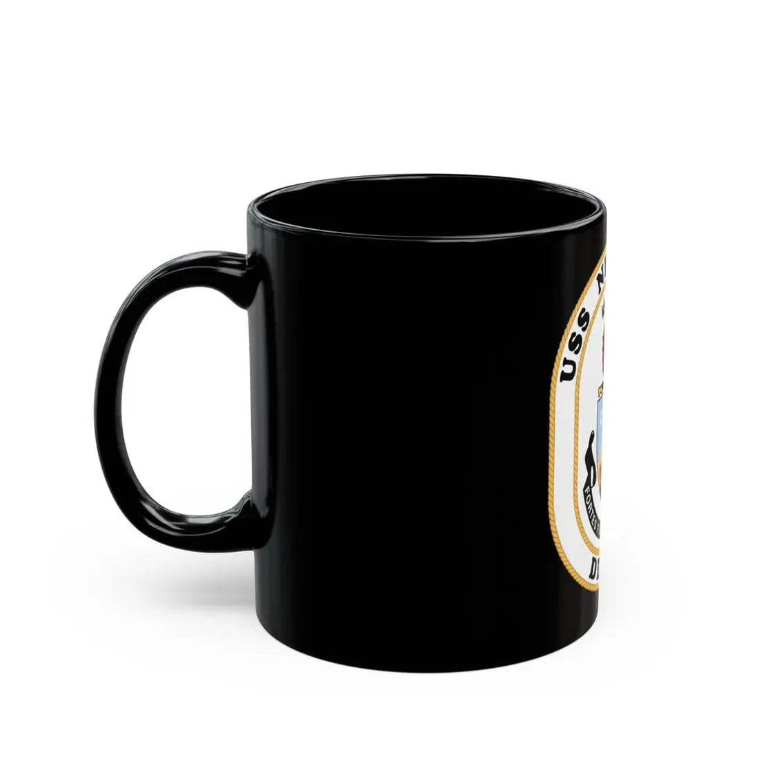 USS Nicholson DD 982 (U.S. Navy) Black Coffee Mug - Go Mug Yourself