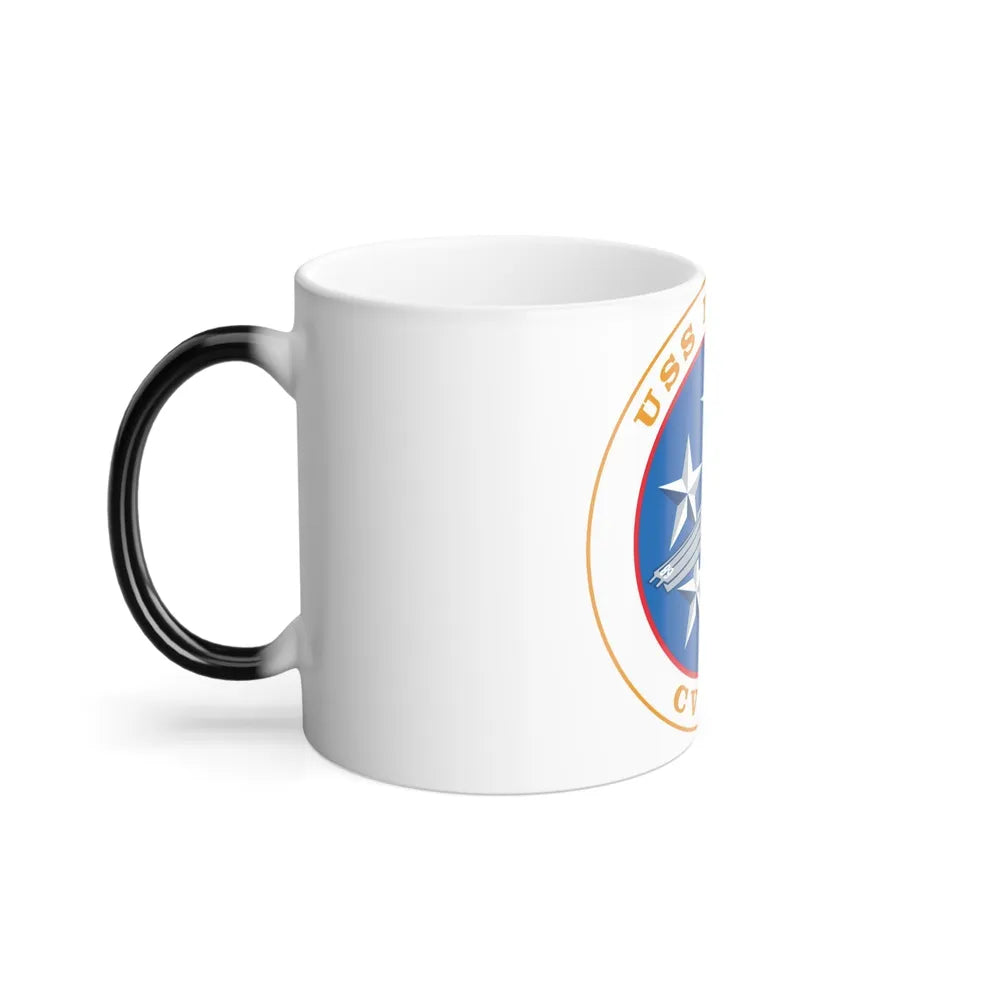USS Nimitz CVN 68 (U.S. Navy) Color Changing Mug 11oz-Go Mug Yourself