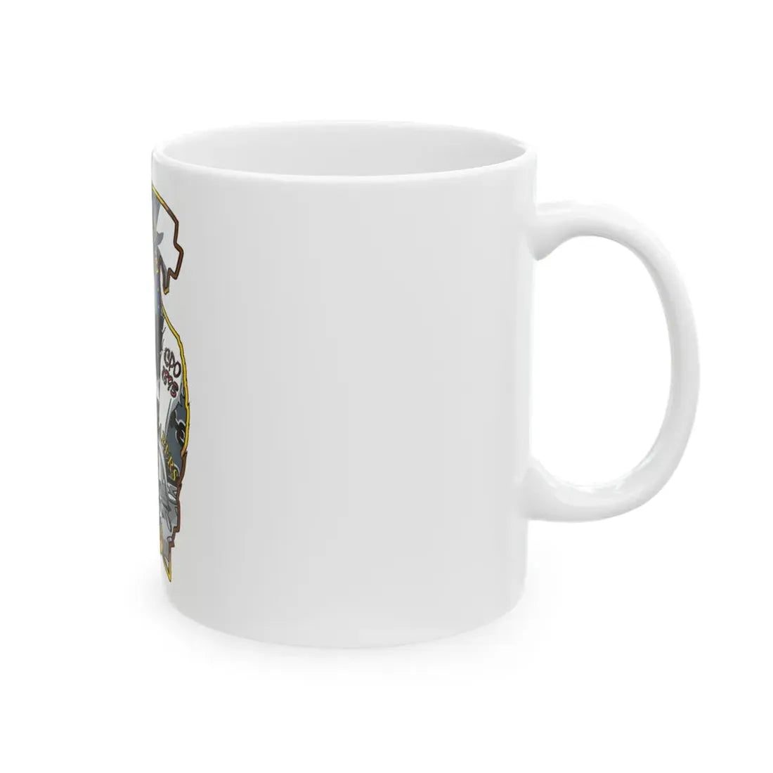 USS North Dakota SSN 784 CPO (U.S. Navy) White Coffee Mug - Go Mug Yourself