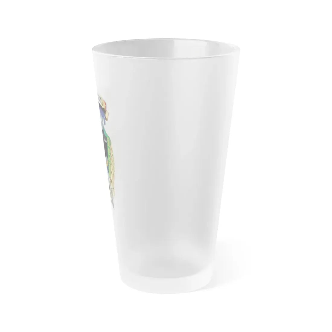 USS North Dakota SSN 784 (U.S. Navy) Frosted Pint Glass 16oz - Go Mug Yourself