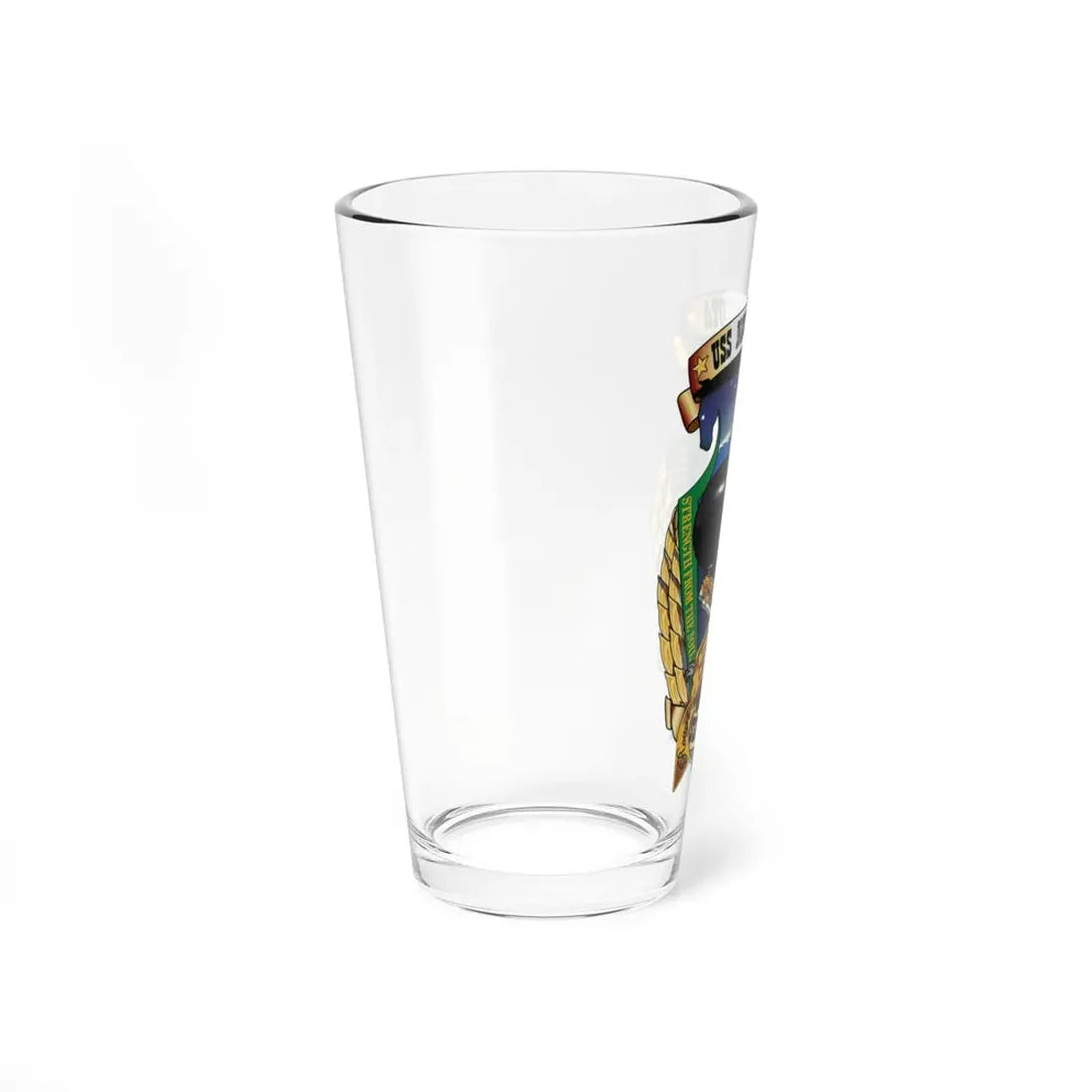 USS North Dakota SSN 784 (U.S. Navy) Pint Glass 16oz - Go Mug Yourself