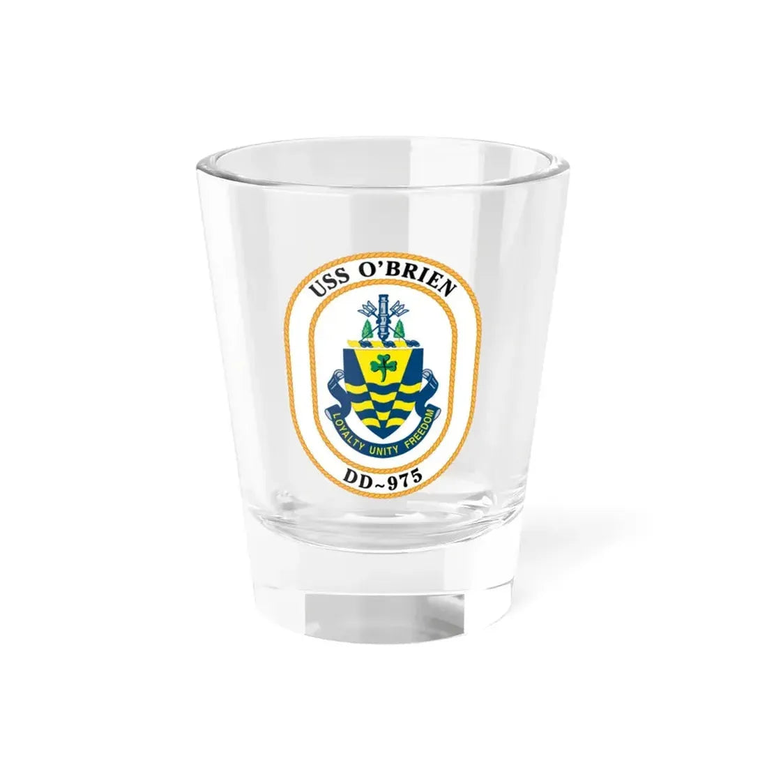 USS O1 (U.S. Navy) Shot Glass 1.5oz 1.5oz - Go Mug Yourself