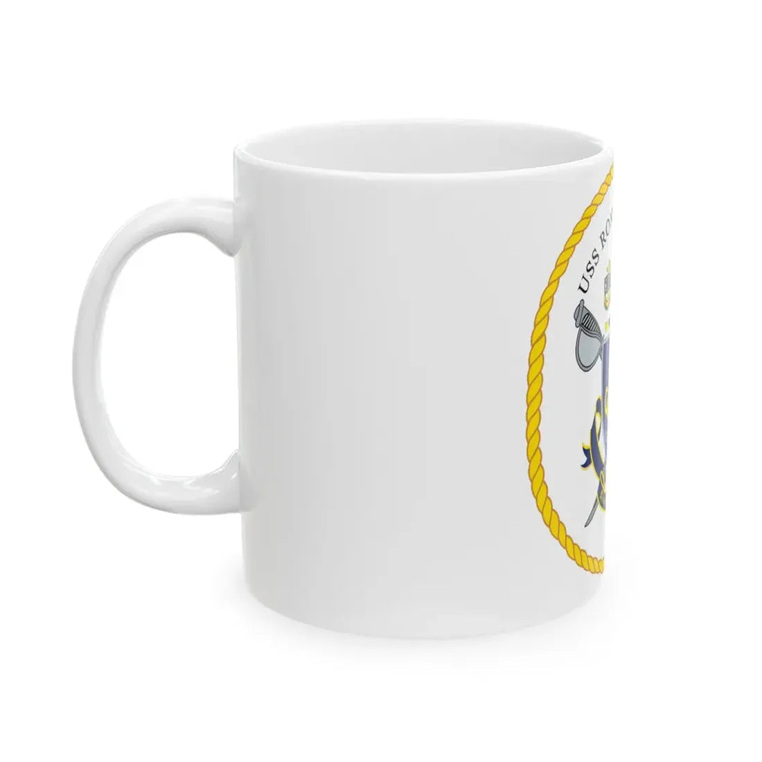 USS Ronald Reagan CVN 76 Chief (U.S. Navy) White Coffee Mug - Go Mug Yourself