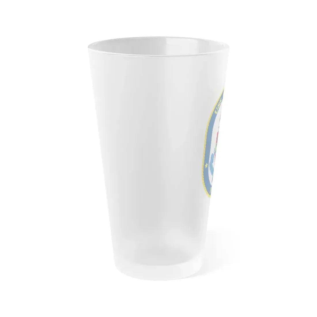 USS Simpson (U.S. Navy) Frosted Pint Glass 16oz - Go Mug Yourself