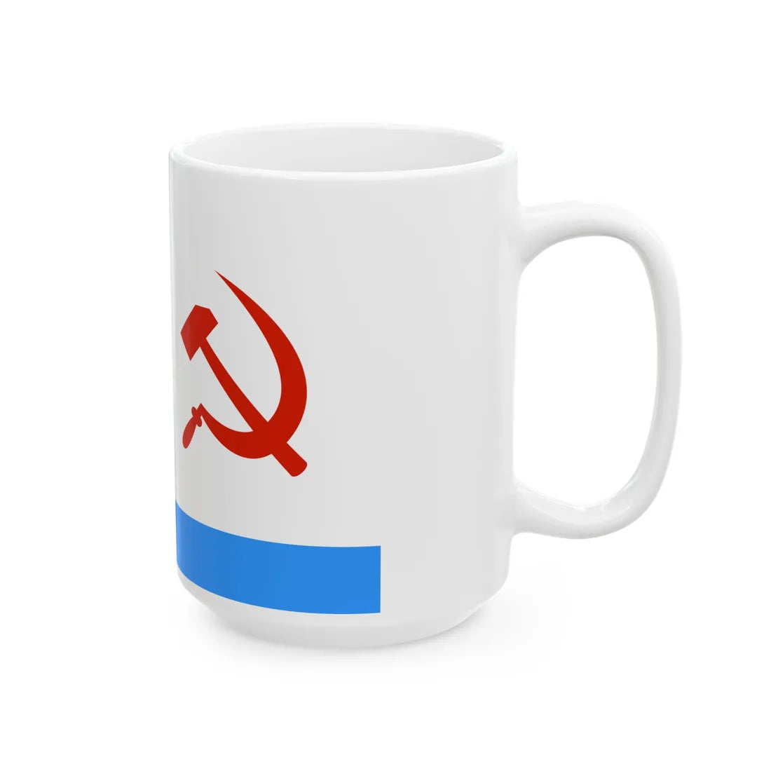 USSR Naval 1950 redban (Russia) White Coffee Mug - Go Mug Yourself