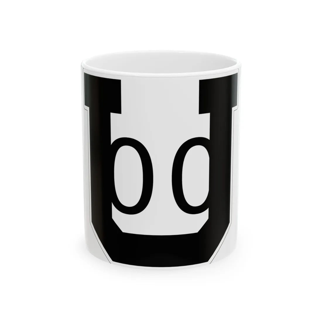 Utah 00 1926 template (Utah) (Road Sign) White Coffee Mug 11oz - Go Mug Yourself