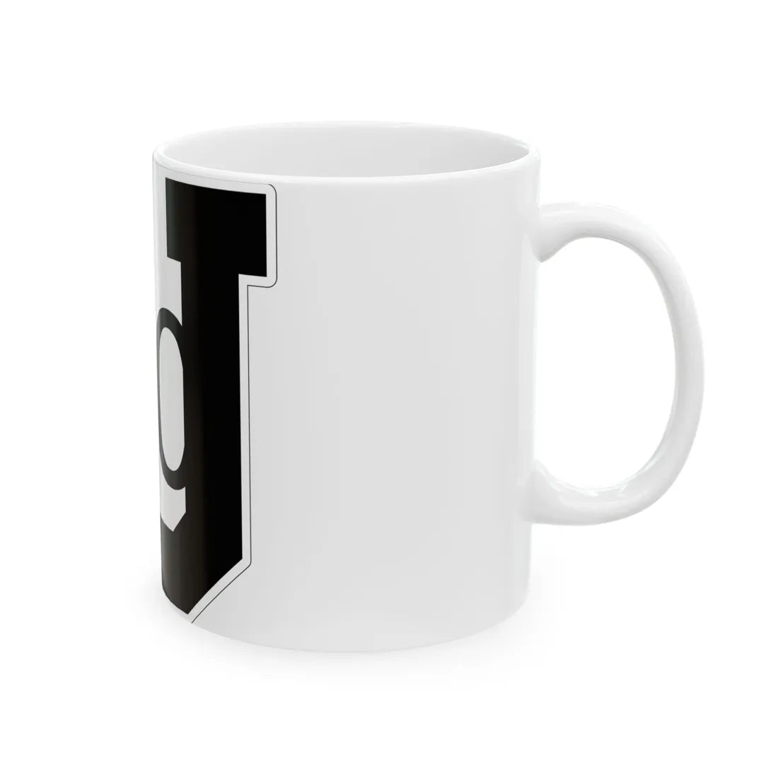 Utah 00 1926 template (Utah) (Road Sign) White Coffee Mug - Go Mug Yourself
