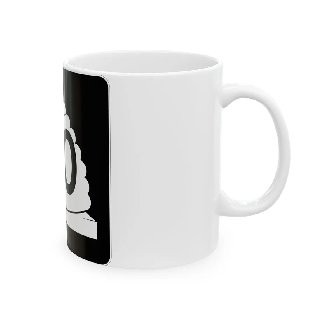 Utah 00 1966 template (Utah) (Road Sign) White Coffee Mug - Go Mug Yourself