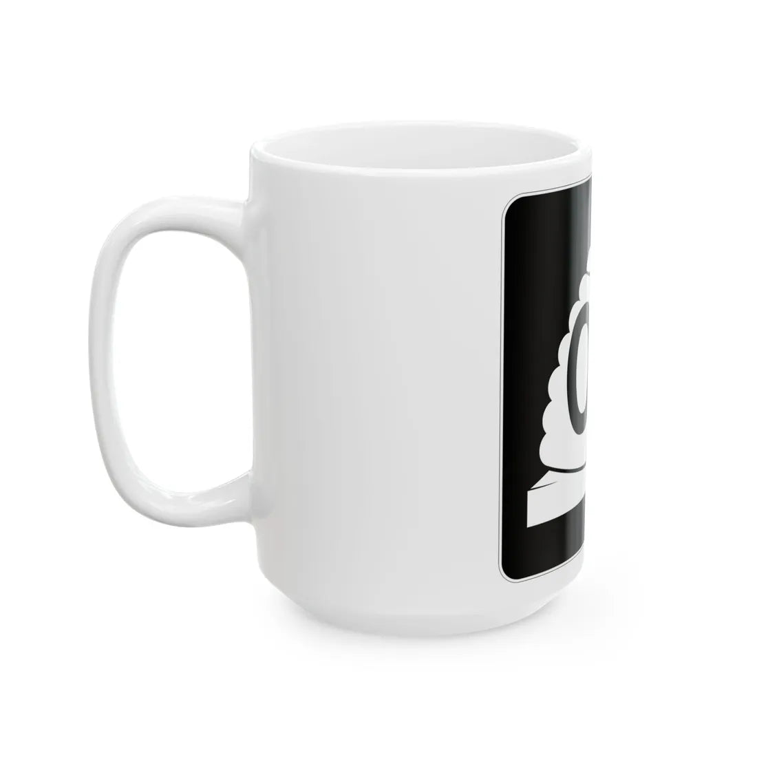 Utah 00 1966 template (Utah) (Road Sign) White Coffee Mug - Go Mug Yourself