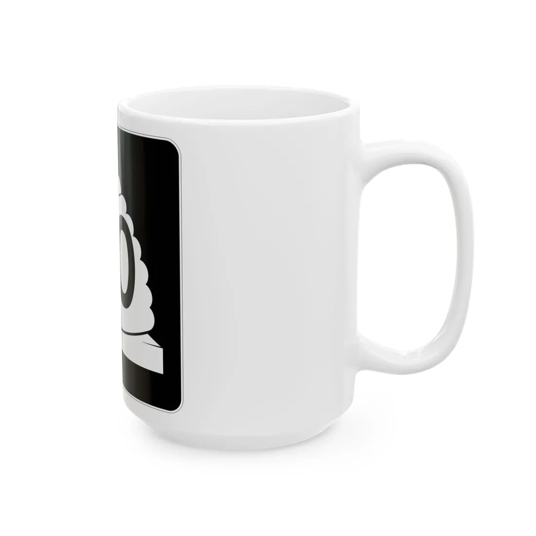 Utah 00 1966 template (Utah) (Road Sign) White Coffee Mug - Go Mug Yourself