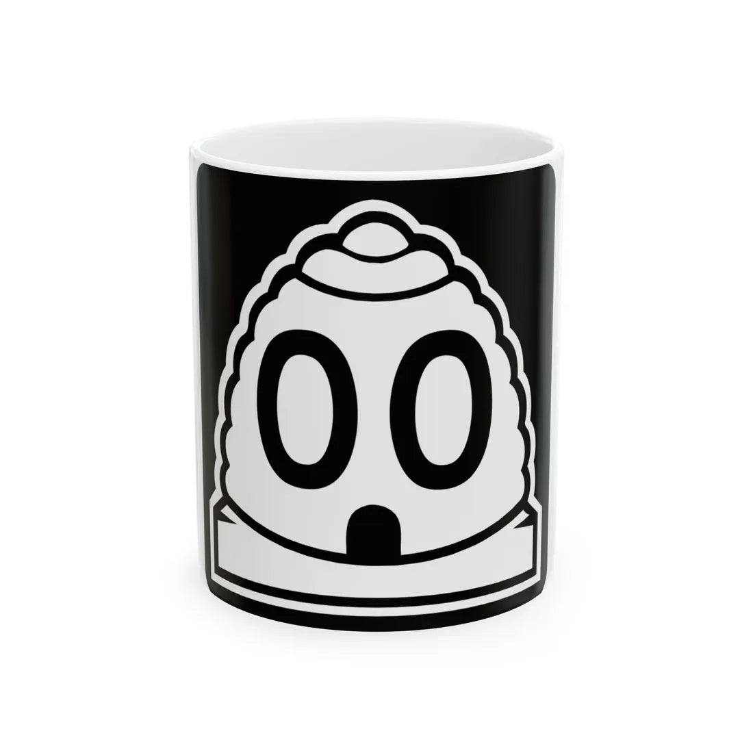 Utah 00 template (Utah) (Road Sign) White Coffee Mug 11oz - Go Mug Yourself