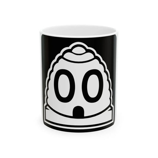 Utah 00 template (Utah) (Road Sign) White Coffee Mug 11oz - Go Mug Yourself