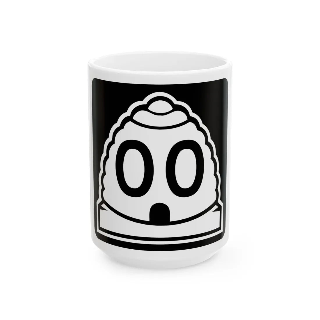 Utah 00 template (Utah) (Road Sign) White Coffee Mug 15oz - Go Mug Yourself