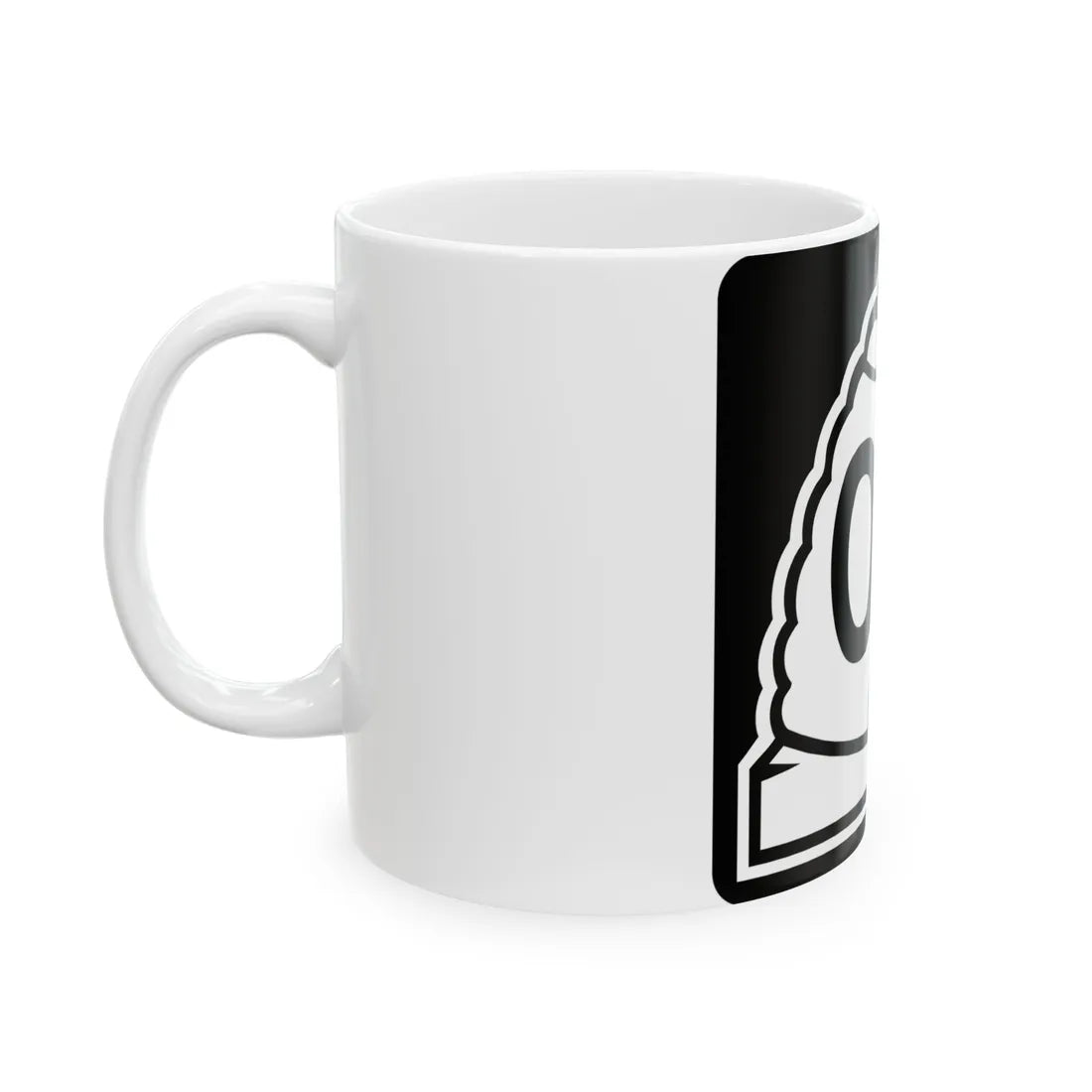 Utah 00 template (Utah) (Road Sign) White Coffee Mug - Go Mug Yourself