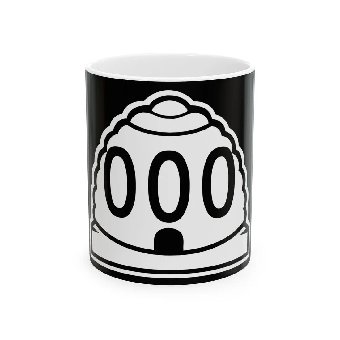 Utah 000 template (Utah) (Road Sign) White Coffee Mug 11oz - Go Mug Yourself
