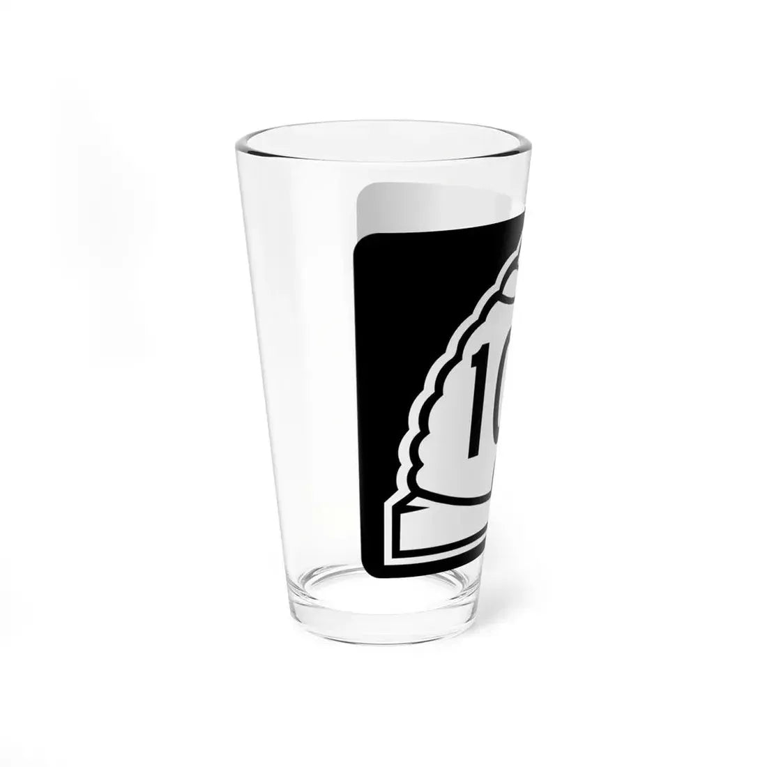 Utah 100 (Utah) (Road Sign) Pint Glss 16oz - Go Mug Yourself